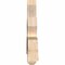 Ekena Millwork Alberta Smooth Timber Gable Bracket, Douglas Fir, 60"W x 22"H x 3 1/2"D x 5 1/2"F, 9/12 Pitch GBW060X22X0406ALB00SDF - alternate 4